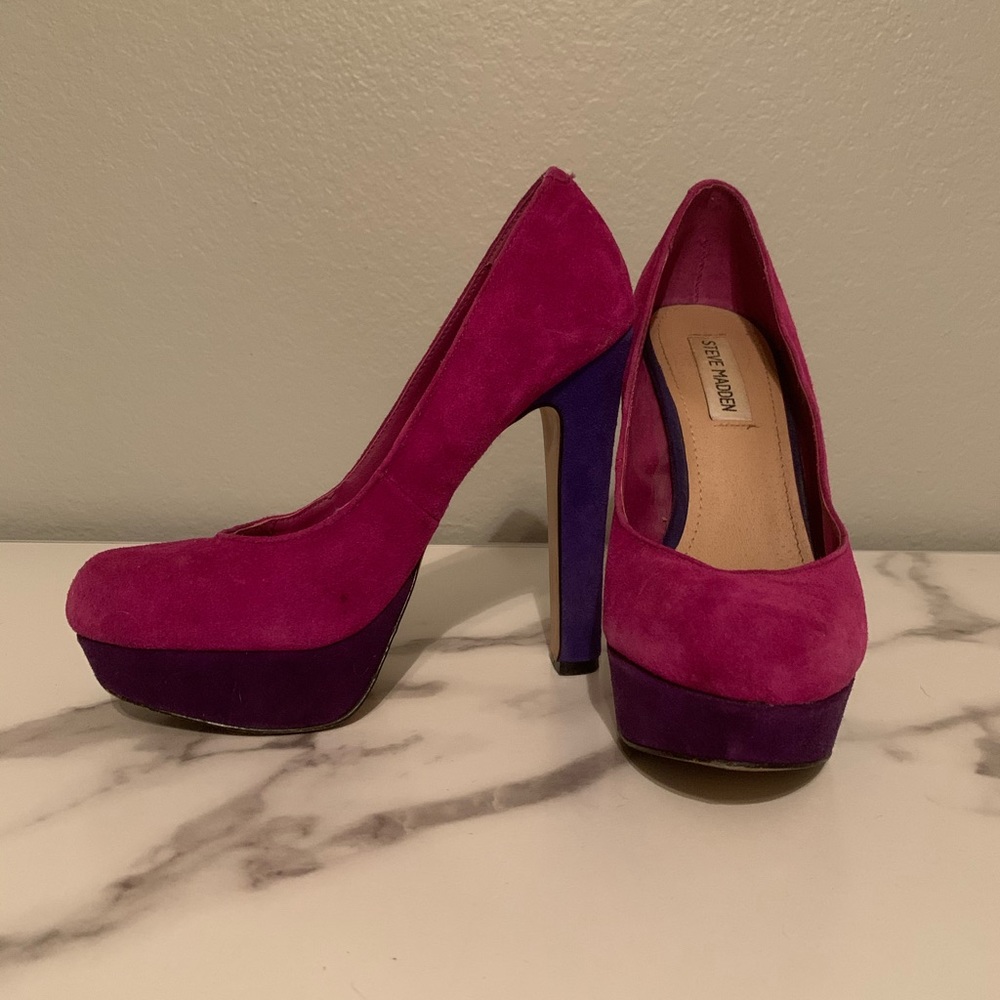 Multicolored Steve Madden Pumps